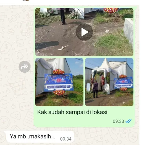 Pengiriman Karangan Bunga Bayah